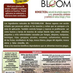 Prevenbloom Bioinsecticida de Amplio Espectro Certificado