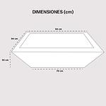 Maceta Fibra de Vidrio Modelo Tazón Cónico Liso