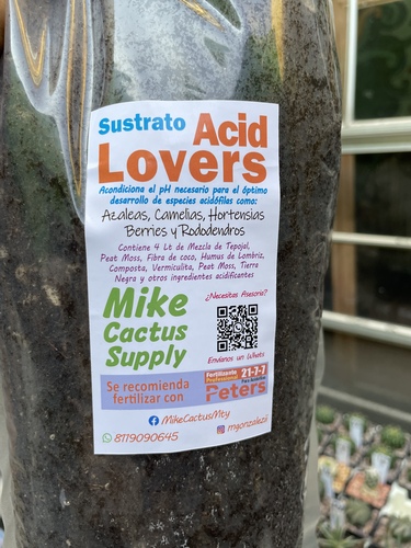 Sustrato Acid Lovers (hortensias) en Guadalupe, Nuevo León