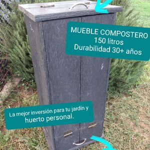 Mueble Compostero de Polietileno Reciclado