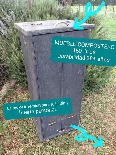 Mueble Compostero de Polietileno Reciclado en San Miguel De Allende, Guanajuato