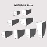 Maceta Fibra de Vidrio Modelo Jardinera