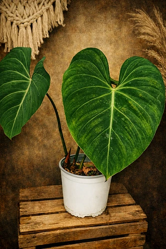 Philodendron Gloriosum en Tehuacán, Puebla